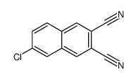 6-chloronaphthalene-2,3-dicarbonitrile Structure