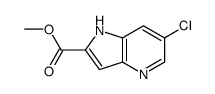 methyl 6-chloro-1H-pyrrolo[3,2-b]pyridine-2-carboxylate picture
