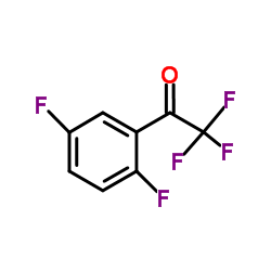 1-(2,5-Difluorophenyl)-2,2,2-trifluoroethanone结构式