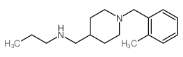 N-{[1-(2-Methylbenzyl)piperidin-4-yl]methyl}-propan-1-amine结构式