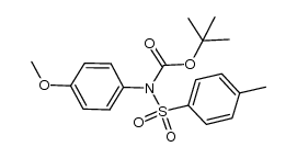 tert-butyl 4-methoxyphenyl(tosyl)carbamate Structure