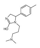 1-[3-(dimethylamino)propyl]-5-(4-methylphenyl)imidazolidin-2-one Structure