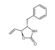 (4S,5S)-5-ethenyl-4-phenylmethyloxazolidin-2-one Structure