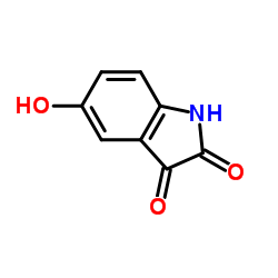 5-hydroxyisatin structure