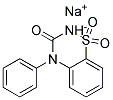 4-Phenyl-2H-1,2,4-benzothiadiazin-3(4H)-one-1,1-dioxidesodiumsalt结构式