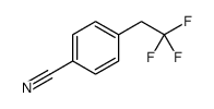 4-(2,2,2-trifluoroethyl)benzonitrile Structure