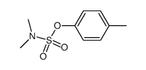 dimethyl-amidosulfuric acid p-tolyl ester Structure