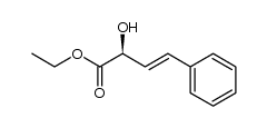 (2S)-(E)-2-Hydroxy-4-phenylbut-3-enoic acid ethyl ester Structure