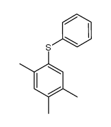 phenyl(2,4,5-trimethylphenyl)sulfane结构式