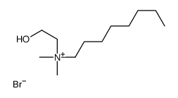 2-hydroxyethyl-dimethyl-octylazanium,bromide Structure