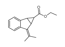 ethyl 1-isopropylideneindeno[2,3-b]cyclopropane-1-carboxylate Structure