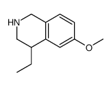 4-ethyl-6-methoxy-1,2,3,4-tetrahydroisoquinoline Structure