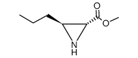 2-Aziridinecarboxylicacid,3-propyl-,methylester,(2R-trans)-(9CI)结构式