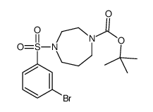 4-Boc-1-[(3-Bromobenzene)sulfonyl]homopiperazine picture