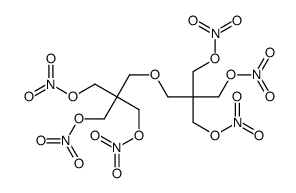 3-(Nitrooxy)-2-({3-(nitrooxy)-2,2-bis[(nitrooxy)methyl]propoxy}me thyl)-2-[(nitrooxy)methyl]propyl nitrate结构式