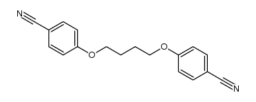 4,4'-(1,4-butylenedioxy)dibenzonitrile结构式