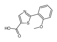 2-(2-Methoxy-phenyl)-thiazole-5-carboxylic acid结构式