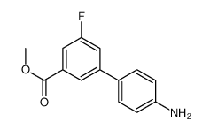 Methyl 4'-amino-5-fluoro-[1,1'-biphenyl]-3-carboxylate Structure