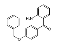 (2-aminophenyl)-(4-phenylmethoxyphenyl)methanone结构式