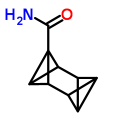 Pentacyclo[5.1.0.02,4.03,5.06,8]octane-3-carboxamide (9CI) structure