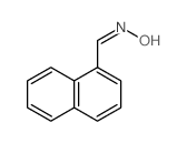 1-Naphthalenecarboxaldehyde,oxime structure