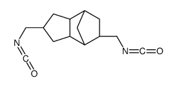 4,7-Methano-1H-indene, octahydro-2,5-bis(isocyanatomethyl)结构式