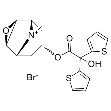 Tiotropium bromide structure