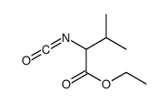 ETHYL 2-ISOCYANATO-3-METHYLBUTYRATE Structure