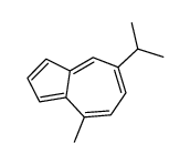 4-methyl-7-propan-2-ylazulene Structure