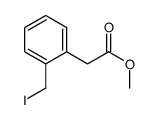 methyl 2-[2-(iodomethyl)phenyl]acetate Structure