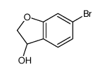 6-Bromo-2,3-dihydrobenzofuran-3-ol structure