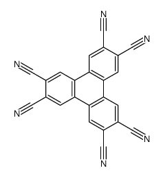 triphenylene-2,3,6,7,10,11-hexacarbonitrile结构式