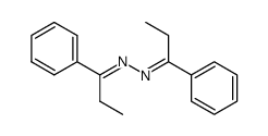 (E,E)-1,4-diethyl-1,4-diphenyl-2,3-diazabutadiene结构式