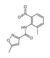 5-methyl-N-(2-methyl-6-nitro-phenyl)oxazole-3-carboxamide picture