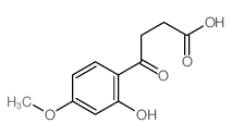 Benzenebutanoicacid, 2-hydroxy-4-methoxy-g-oxo-结构式