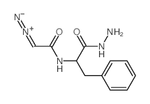 L-Phenylalanine,N-(diazoacetyl)-, hydrazide (9CI) Structure