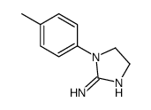 1-(4-methylphenyl)-4,5-dihydroimidazol-2-amine结构式