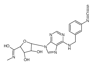 N(6)-(3-isothiocyanatobenzyl)adenosine-5'-N-methyluronamide picture