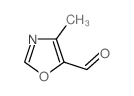 4-甲基-1,3-恶唑-5-甲醛结构式