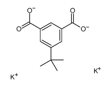 dipotassium 5-tert-butylisophthalate结构式