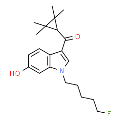 XLR11 6-hydroxyindole metabolite结构式