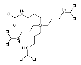 tetrakis[3-(dichloromethylsilyl)propyl]silane结构式