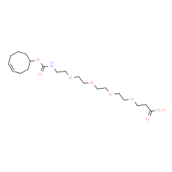TCO-PEG4-acid结构式