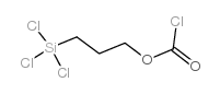 3-trichlorosilylpropyl carbonochloridate Structure