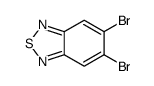 5,6-二溴-2,1,3-苯并噻二唑结构式