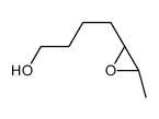 4-[(2S,3S)-3-methyloxiran-2-yl]butan-1-ol结构式