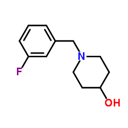 1-(3-fluorobenzyl)piperidin-4-ol Structure