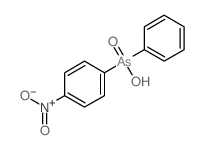 (4-nitrophenyl)-phenyl-arsinic acid结构式