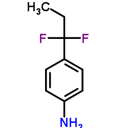 4-(1,1-Difluoropropyl)aniline Structure