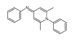 2,6-dimethyl-N,1-diphenylpyridin-4-imine Structure